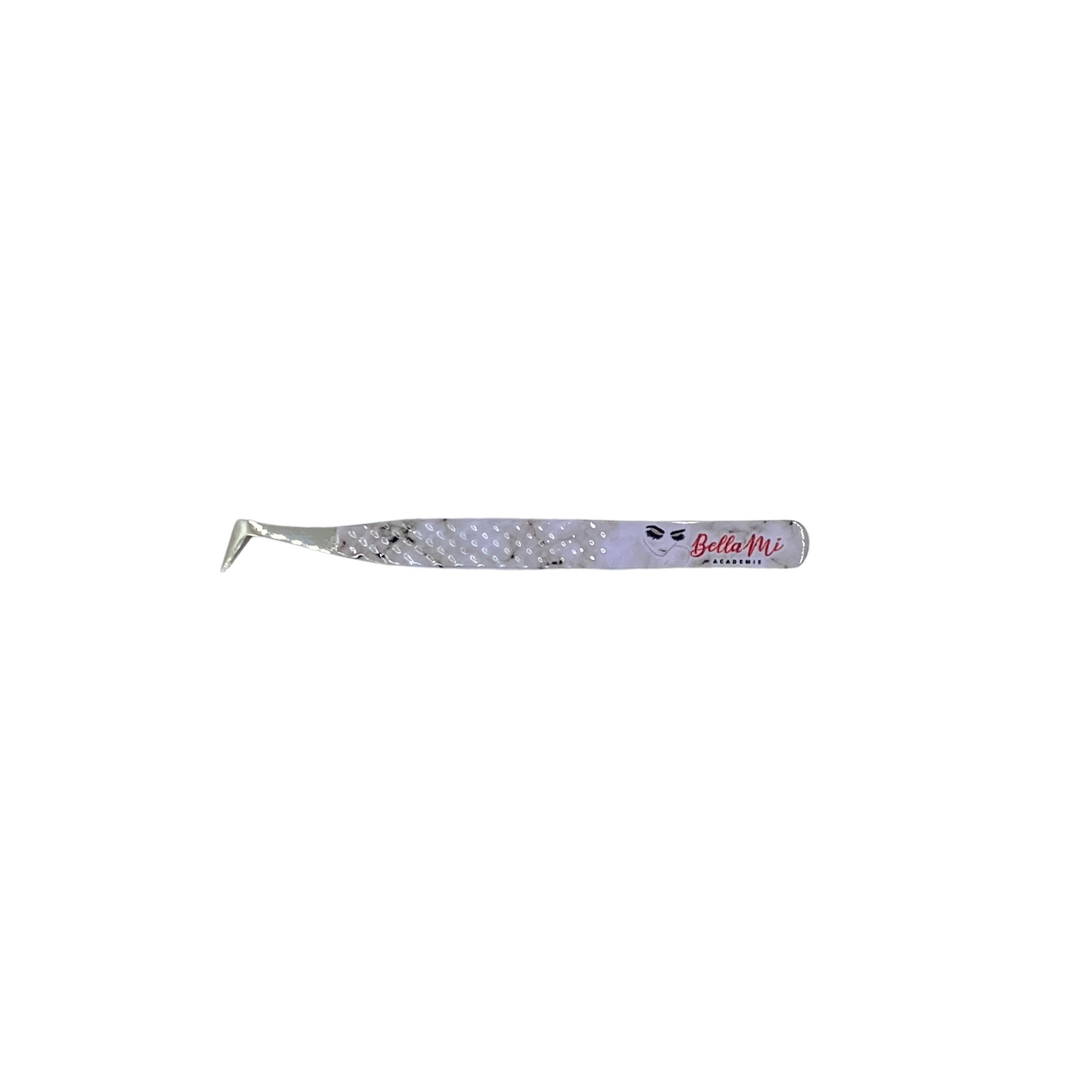 BellaMi Straight Boot Volume Tweezer 11mm Jaw - Textured Handle